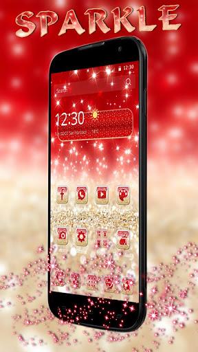 Red Sparkle Glitter - Image screenshot of android app