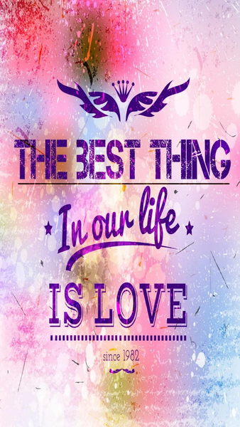 Love quote wallpapers - عکس برنامه موبایلی اندروید