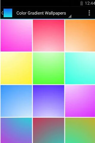 Gradient color - عکس برنامه موبایلی اندروید