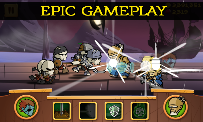 Myth Of Pirates - Gameplay image of android game