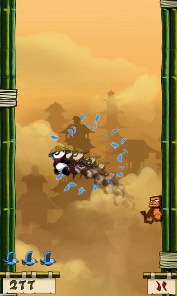 Panda Jump - Gameplay image of android game