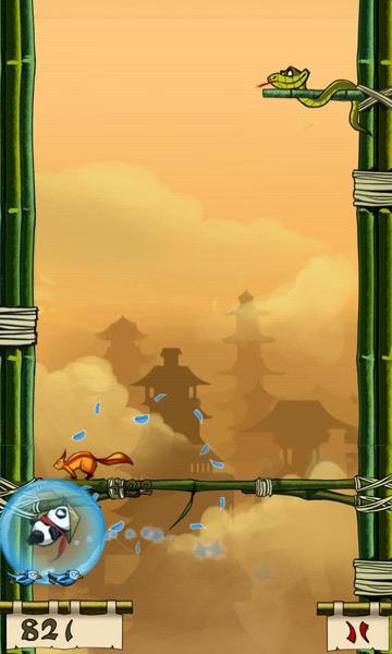 Panda Jump - Gameplay image of android game