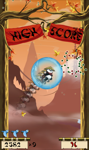 Panda Jump Seasons - Gameplay image of android game