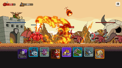 Monsters War: Epic TD Strategy - Gameplay image of android game