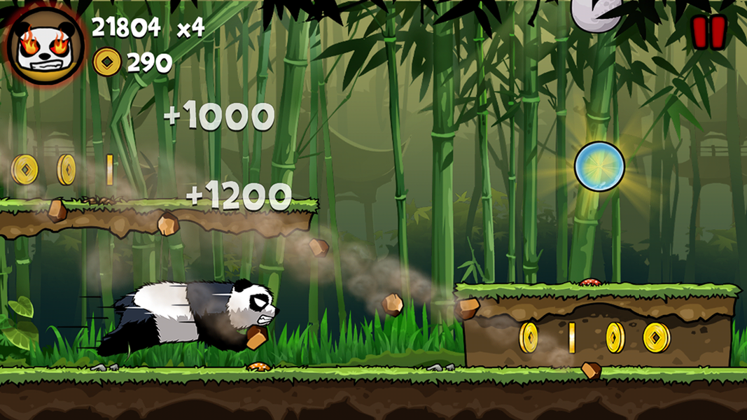 Panda Dash: Fun Game - Gameplay image of android game
