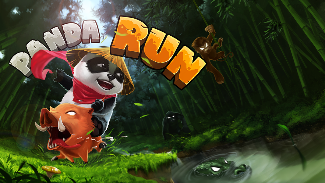 Panda Dash: Fun Game - Gameplay image of android game
