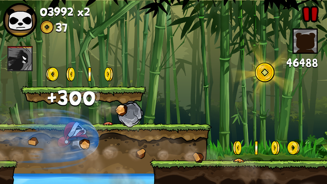 Panda Dash: Fun Game - Gameplay image of android game
