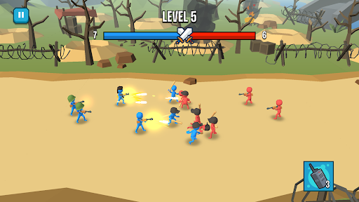 Stick Army: World War Strategy - Image screenshot of android app