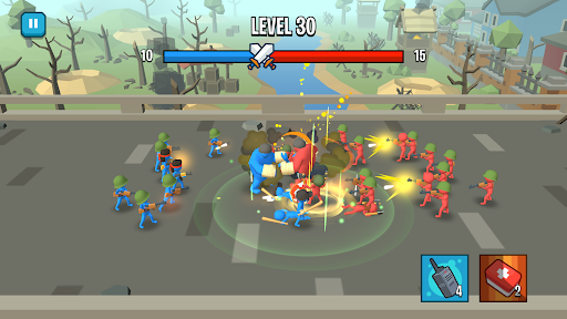 Stick Army: World War Strategy - Image screenshot of android app