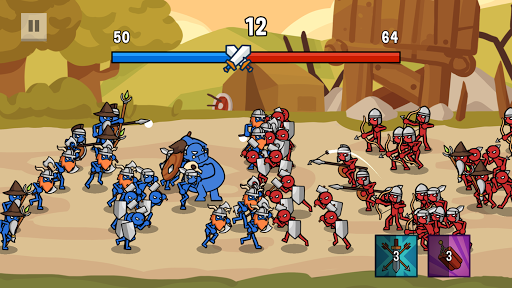 Stick Battle: War of Legions - Gameplay image of android game