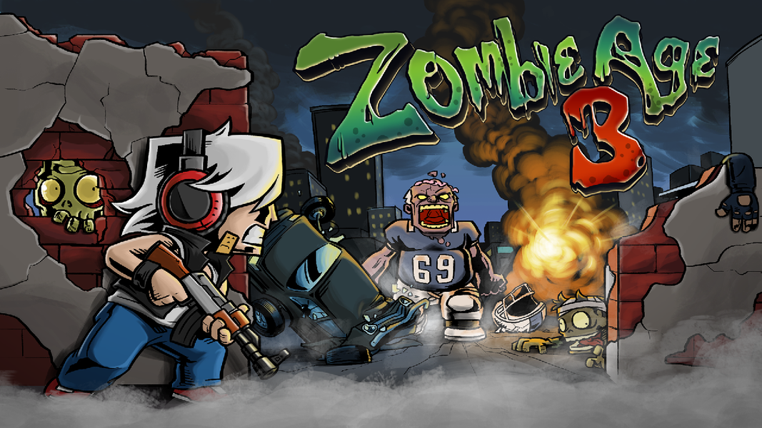 Zombie Age 3 Premium: Survival - Gameplay image of android game