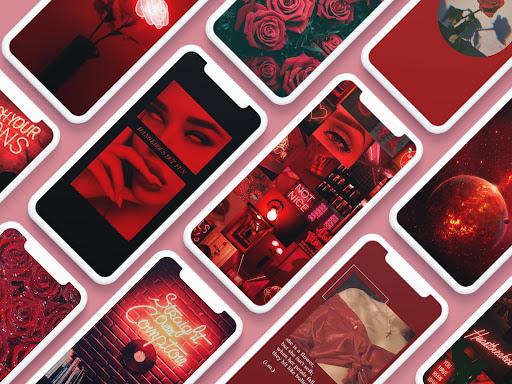 Red wallpapers HD 🍎 - Image screenshot of android app