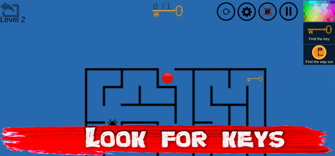 Spider Maze - عکس برنامه موبایلی اندروید