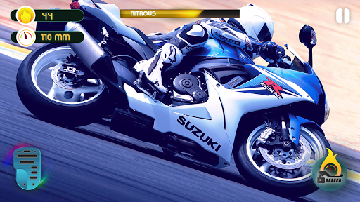 Motorcycle Racing: Bike Games - Gameplay image of android game