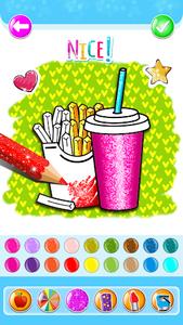Food Coloring Game - Learn Colors - عکس بازی موبایلی اندروید