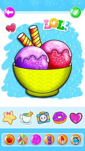 Food Coloring Game - Learn Col - Gameplay image of android game