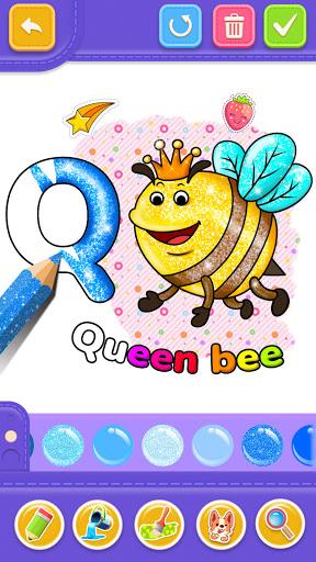 Number & ABC Coloring For Kids - Image screenshot of android app