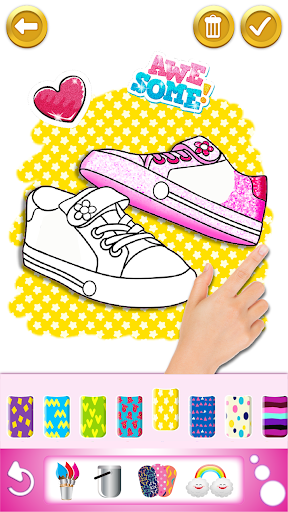 Glitter Dress Coloring Game - عکس برنامه موبایلی اندروید