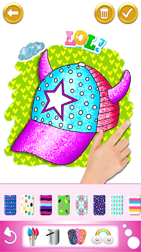 Glitter Dress Coloring Game - عکس برنامه موبایلی اندروید