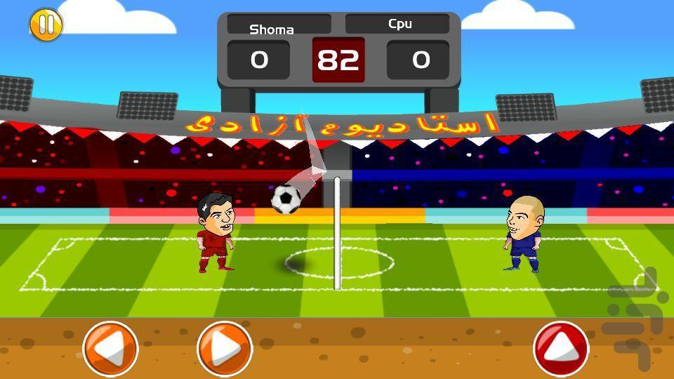 سرخ و آبی - عکس بازی موبایلی اندروید