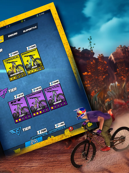 Bike Unchained ۳: MTB Racing - عکس بازی موبایلی اندروید