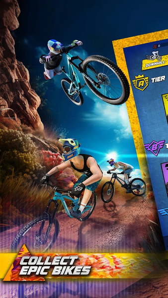 Bike Unchained 3: MTB Racing - Gameplay image of android game