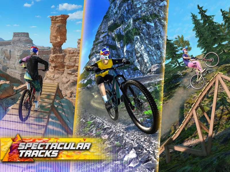 Bike Unchained ۳: MTB Racing - عکس بازی موبایلی اندروید
