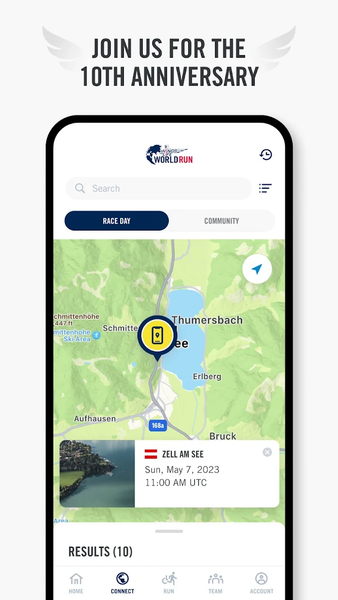 Wings for Life World Run - عکس برنامه موبایلی اندروید