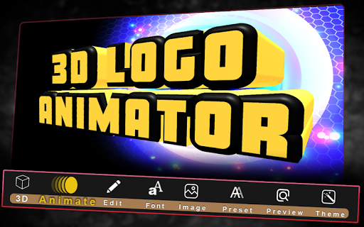 3D Text Animated-3D Logo Animations;3D Video Intro - عکس برنامه موبایلی اندروید