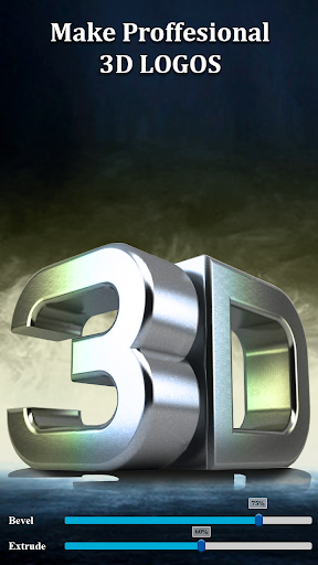 3D Text Photo Editor Lite-3D Logo Maker & 3D Name - Image screenshot of android app