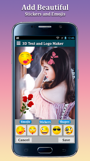 3D Text Photo Editor-3D Logo Maker & 3D Name - Image screenshot of android app
