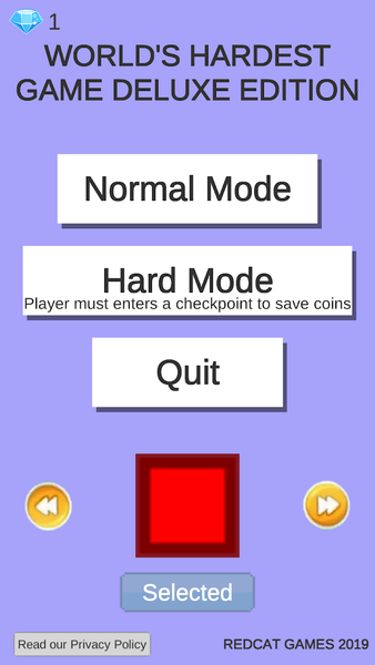 World's Hardest Game Deluxe - Gameplay image of android game