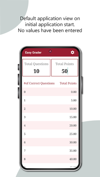 Easy Grader- Simple scorecard - عکس برنامه موبایلی اندروید