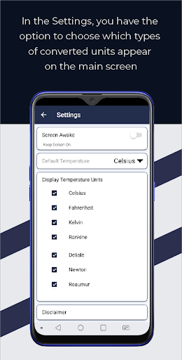 Temperature Converter - f to c - عکس برنامه موبایلی اندروید