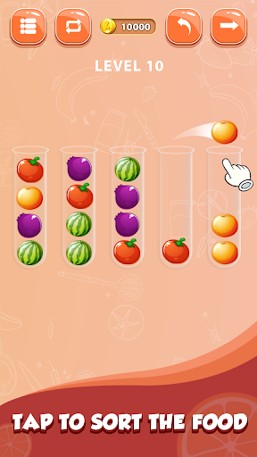 Kitchen Sort: Ball Sort Puzzle - عکس برنامه موبایلی اندروید