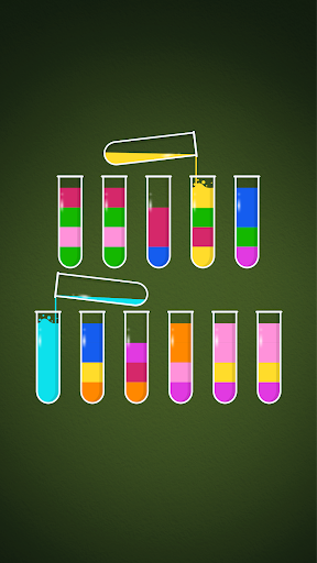 Water Color Sort Liquid Puzzle - Image screenshot of android app