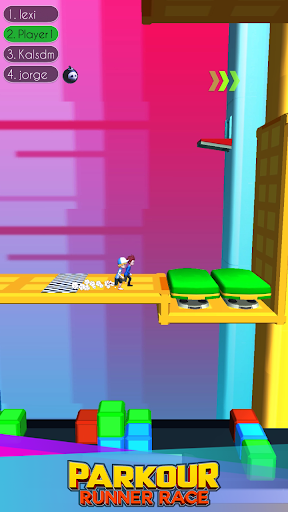 Fun Run Parkour Race 3D - Gameplay image of android game