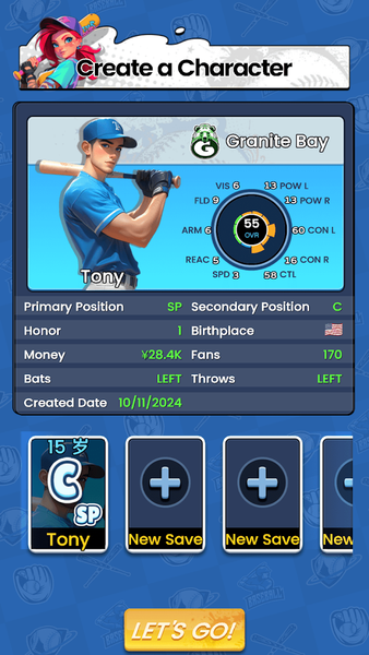 Baseball GOAT - Gameplay image of android game