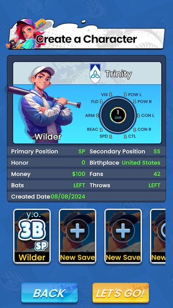 Baseball GOAT - Gameplay image of android game