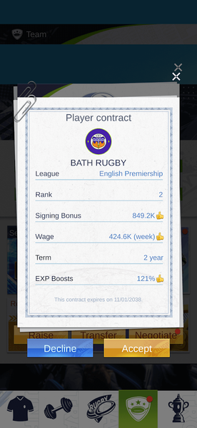 Rugby GOAT - عکس بازی موبایلی اندروید
