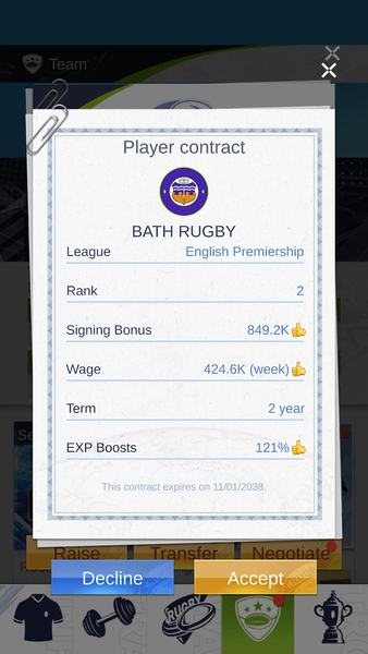 Rugby GOAT - عکس بازی موبایلی اندروید