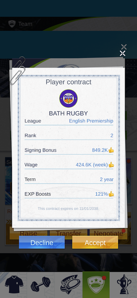 Rugby GOAT - عکس بازی موبایلی اندروید