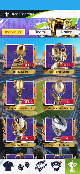 Rugby GOAT - عکس بازی موبایلی اندروید