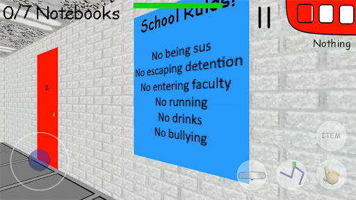 Red Scary Impostor Teacher Among Math Us Kill Mod - Image screenshot of android app
