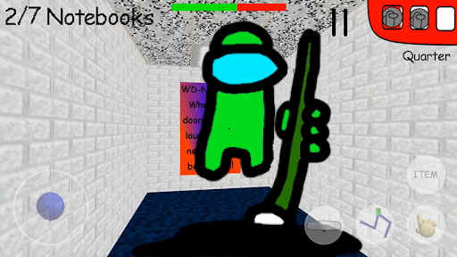 Red Baldi's Basics In Among Mod 2021 APK for Android Download