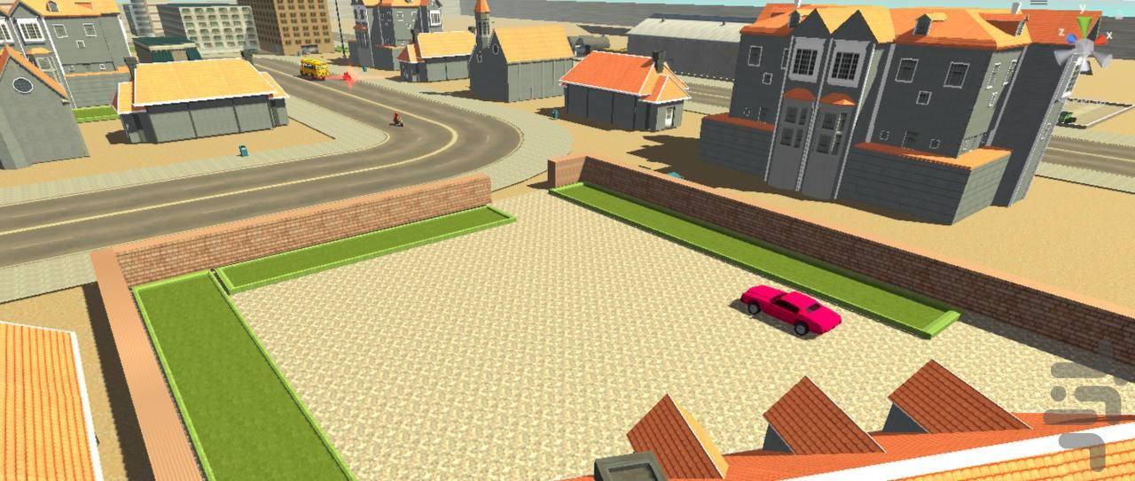 Red Gang city - Gameplay image of android game