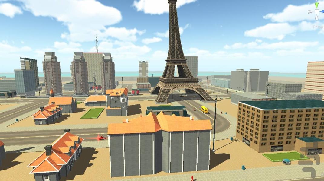 Red Gang city - Gameplay image of android game
