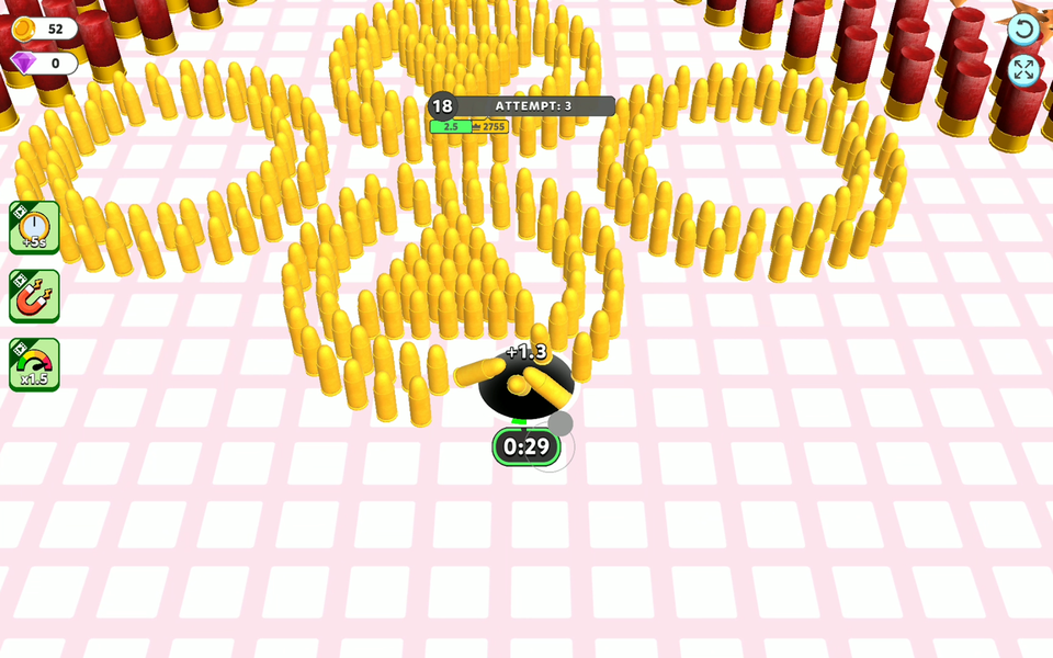 Attack Hole - Black Hole Games - Gameplay image of android game