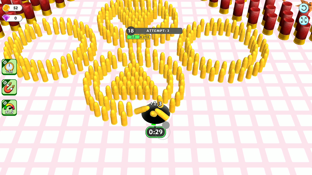 Attack Hole - Black Hole Games - Gameplay image of android game