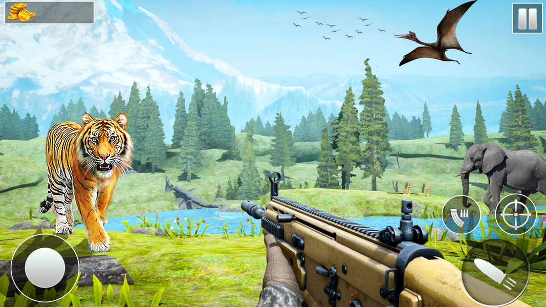 Wild Animal Hunting Games 3D - Gameplay image of android game